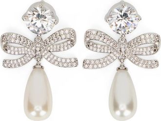 Self Portrait Earrings - Dames - Oorbellen - Grijs - ONE Size - Accessoires