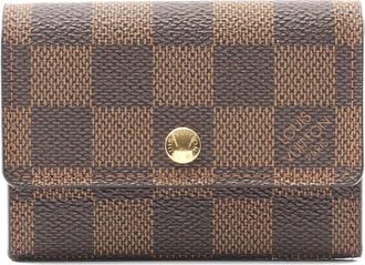 Louis Vuitton 2004 Portomonepura Damier Ebene wallet - Brown