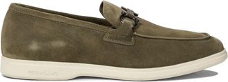 Ferragamo Uomo, Scarpe, Verde, 43 EU, new