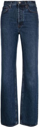 Toteme Classic Cut straight-leg jeans - women - Cotton - 24/28 - Blue