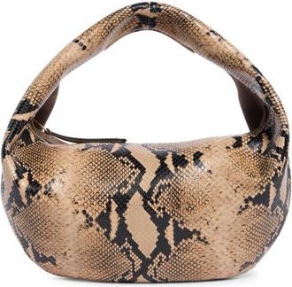 Khaite Medium Olivia Leather Hobo Bag in Taupe/morning Dove at Nordstrom