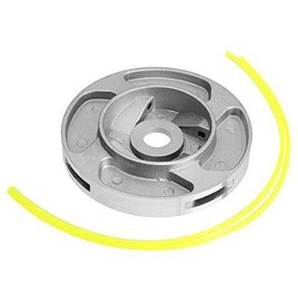 OEM Testina Di Ricambio Per Decespugliatore In Alluminio Con 2 Fili In Nylon 110 X 15 Mm -crezuo