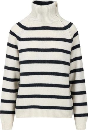 Semicouture Irmina Turtleneck - Dames - Coltruien - Wit - M - Kasjmier - Truien & Vesten
