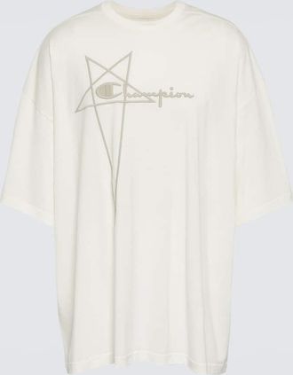 Rick Owens x Champion cotton T-shirt