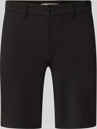 Only & Sons Regular Fit Bermudas aus Viskose-Mix Modell MARK in Black, Gr&ouml;&szlig;e XXL