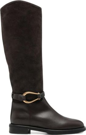 Roberto Festa Milano Nia Tall Boot - Dames - Schoenen - Bruin - Maat: 38 EU Leer