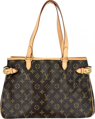 Louis Vuitton Brown Monogram Canvas Handbag Tote Bag (Pre-Owned)