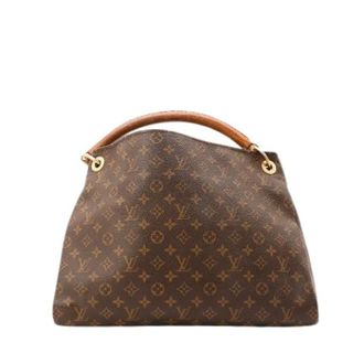 Louis Vuitton Pre-owned Handbags, female, Brown, Size: ONE SIZE Pre-owned LArtsy MM Hobo Bag