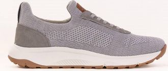 Florsheim Mens Satellite Knit Elastic Lace Slip On Shoes In Gray
