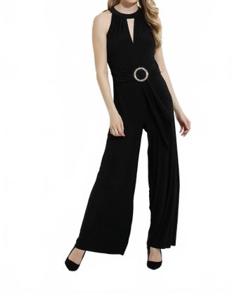 Joseph Ribkoff Halter-Neck Jumpsuit In Black