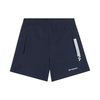 Freddy Pantaloni corti slim con grafica e spacchi laterali