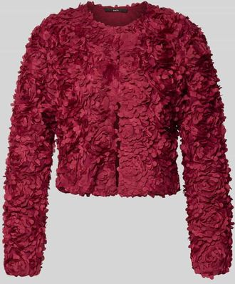 Zero Blazer mit Rundhalsausschnitt in Rot, Gr&ouml;&szlig;e 34