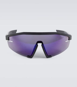 Prada Linea Rossa - Occhiali da sole a maschera