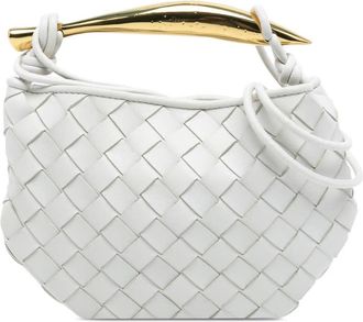 Bottega Veneta Pre-owned Bottega Veneta Baby Lambskin Intrecciato Sardine YP1XOOO2GAJQVKBU