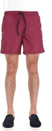 Drumohr Macro Biscottino Quick-Dry Swim Shorts