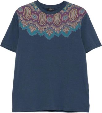 Etro Kleurrijke T-shirts en Polos - Dames - T-shirts - Veelkleurig - S - Tops