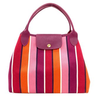 Longchamp pink Canvas Tote Bag (Pre-Owned)