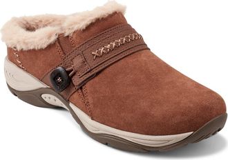 Easy Spirit Elinn Faux Shearling Mule in Medium Brown at Nordstrom, Size 5.5