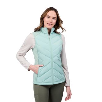 Free Country Womens Quilted Hybrid Vest