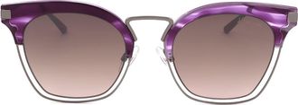 Ana Hickmann HI3037 E01 Womens Sunglasses Purple Size 51