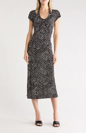 Diane Von F&uuml;rstenberg Nicole Dress in Bakit Dot Black at Nordstrom Rack, Size Xx-Small