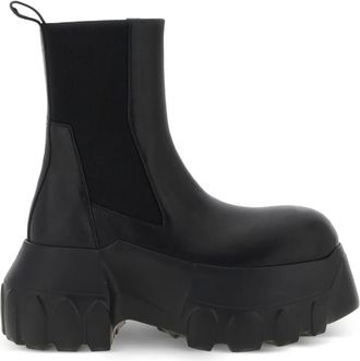 Rick Owens Stivaletti con dettaglio elasticizzato - Nero