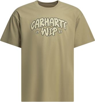 Carhartt Work in Progress Carhartt WipS/S Cloud Script T-shirt met ronde hals