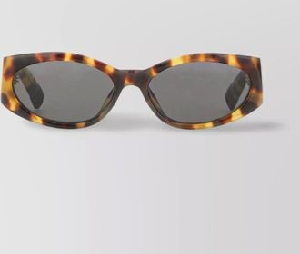 Jacquemus ovalo sunglasses dark lenses