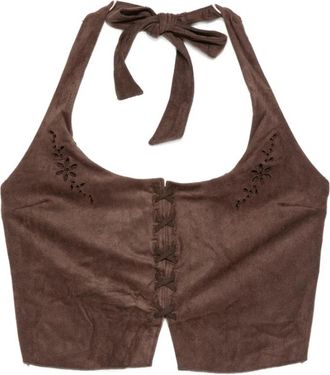 Frankies Bikinis 10551Sd Dessu - Dames - Bikinis - Bruin - S - Badmode