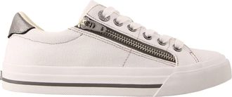 Taos WomenS Z Soul Canvas Sneakers In White/pewter