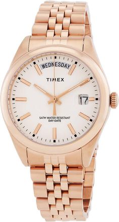 Timex Trend Quartz White Dial Ladies Watch TW2W32200