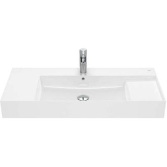 Roca Roca - Lavabo De Fineceramic Mural O De Sobremueble Color: Blanco