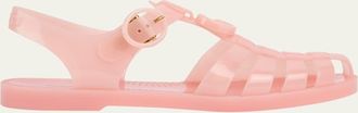 Gucci GG Glossy Jelly Fisherman Sandals
