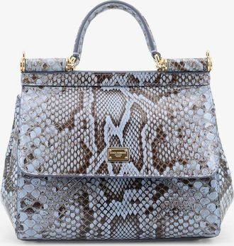 Dolce & Gabbana Borsa a mano Sicily in pitone - DOLCE & GABBANA - gender_Woman