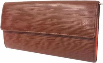 Louis Vuitton Pre-owned Wallets, female, Brown, Size: ONE SIZE Pre-owned Vintage Wallet