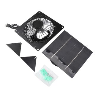 OEM Ventilador De Panel Solar Mini Usb Ventilador De Refrigeraci&oacute;n Port&aacute;til Para Exteriores Ventilador De Extracci&oacute;n De Escritorio Con 2 Soportes 20w 5v
