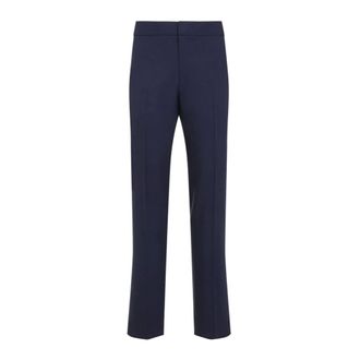 Ermenegildo Zegna Oasi Linen Pants - - Trousers - Uomo - Blu - L