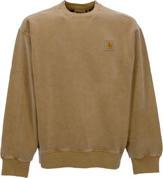 Carhartt Work in Progress Vista Crewneck Sweatshirt - Heren - Sweatshirts - Bruin - XL - Katoen - Hoodies & sweatvesten