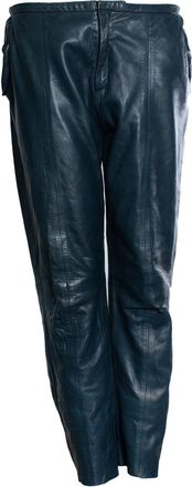 Forte_Forte Forte Forte, emerald green leather pantalon