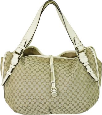 Celine Bittersweet Canvas Beige Canvas Bag (Pre-Owned)