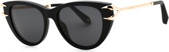 Roberto Cavalli SRC031 0700 Shiny Black/Grey