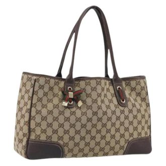 Gucci Pre-owned Vintage Tote Bag - Pre-owned - Mujer - Marr&oacute;n - ONE SIZE