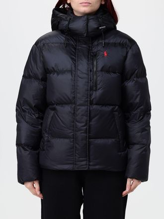 Polo Ralph Lauren Short Hooded Down Jacket in Recycled Nylon with Pony Logo