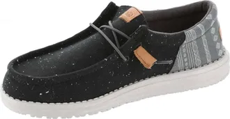 Hey Dude Mens Wally Shoes In Black