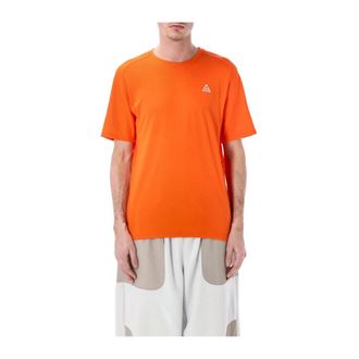 Nike T-shirt a maniche corte ACG Solar Chase Dri-FIT - - Sport - Uomo - Arancione - XL