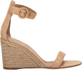 Gianvito Rossi Gianvito Rossi Portofino sleehak in beige su&egrave;de