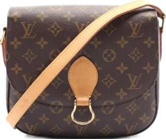 Louis Vuitton Borsa a spalla Sun Crew GM con monogramma anni 2004 - Marrone