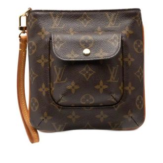 Louis Vuitton Pre-owned Partition Clutch - Dames - Pre-owned - Bruin - Maat: ONE Size Leer