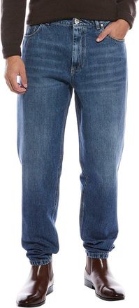 Brunello Cucinelli Medium Wash Easy Fit Jean