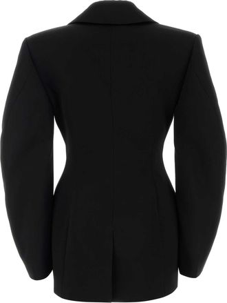 Givenchy Womens Cocoon Blazer Black Wool Blazers